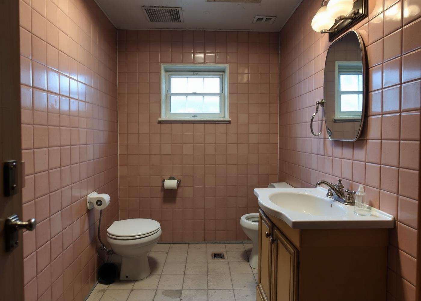 Primary bathroom rebuild before renovation